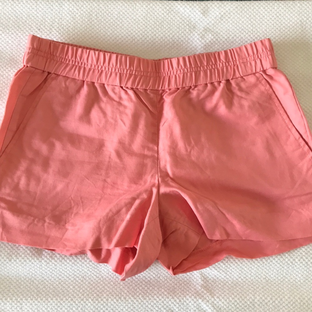 JCrew linen/cotton shorts
